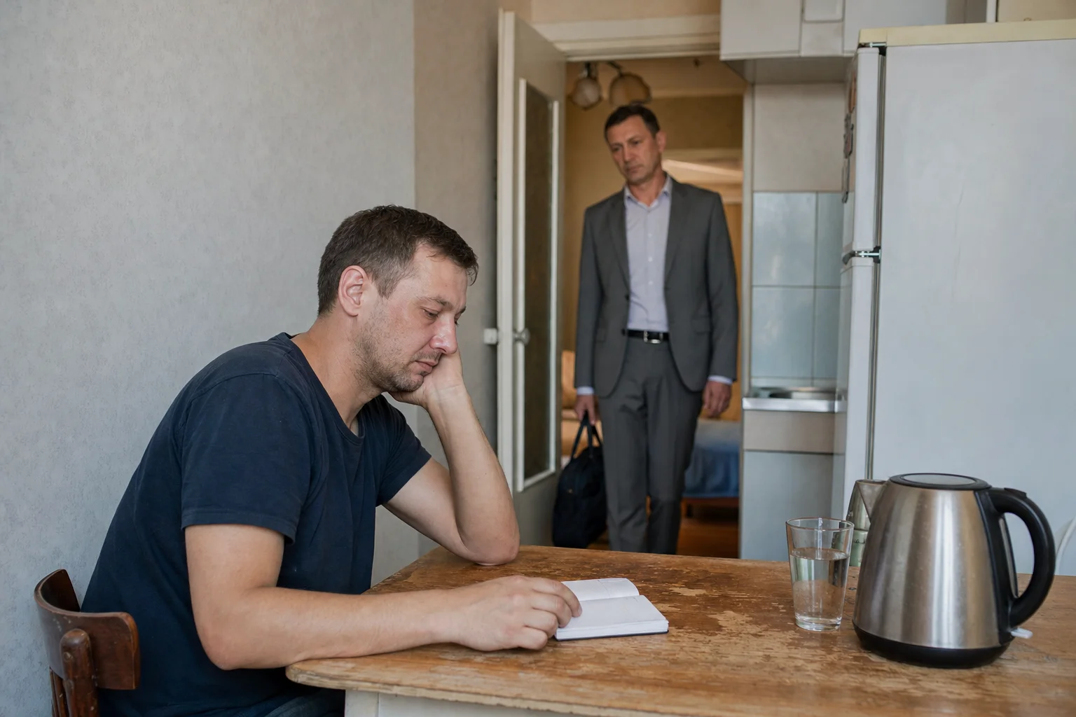 Врач осматривает пациента дома